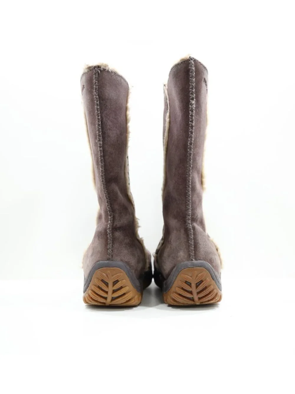Patagonia Lugano Brown Suede Leather Insulated Waterproof Winter Boots - 6